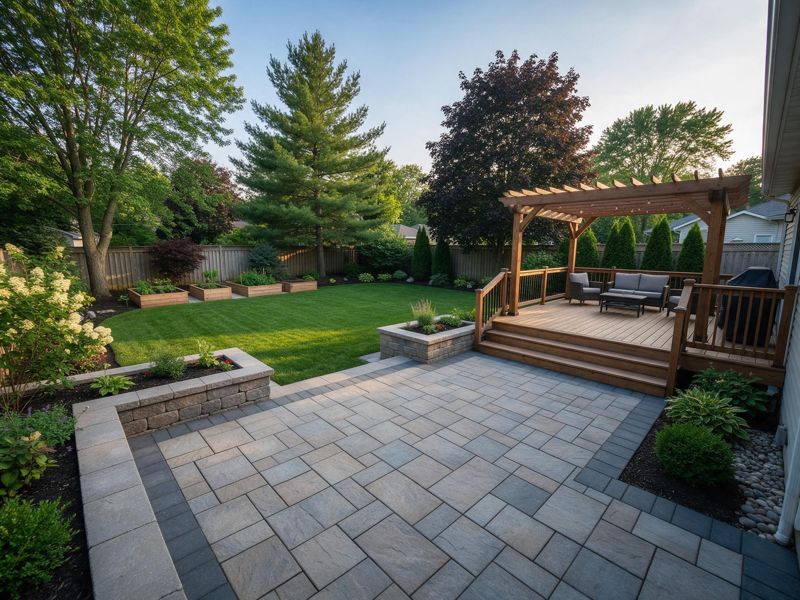 landscape design project near Boca Raton, FL