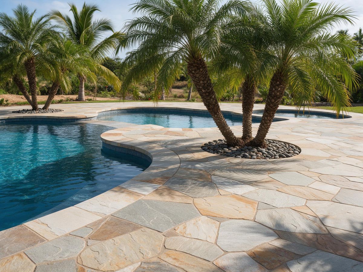 landscape design project in Pompano Beach, FL